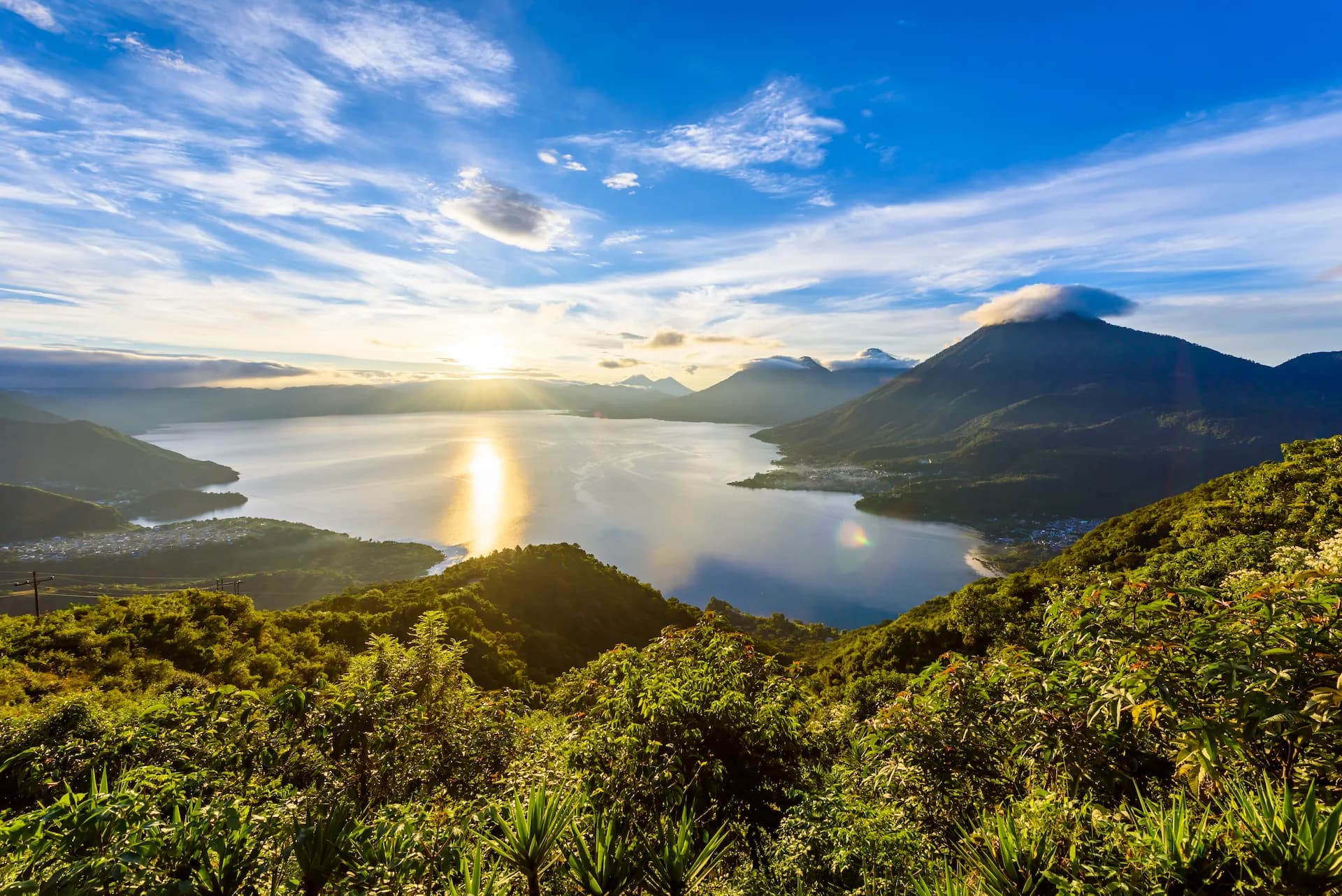 View of Lake Atitlan