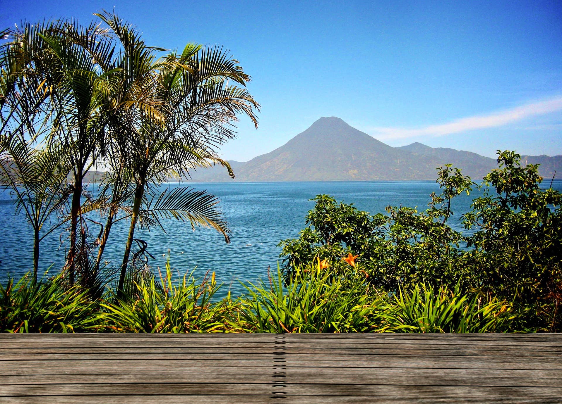 View of Lake Atitlan